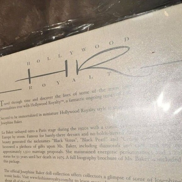 Authentic Hollywood Royalty (HR) Josephine Baker "La Divine"-Outfit - Picture 7 of 11